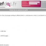 Refdoc ou quand l’ INIST – CNRS prend les chercheurs pour des pigeons …