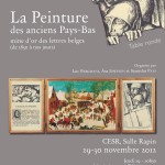 Colloque : « La Peinture des anciens Pays-Bas, mine d’or des lettres belges (de 1830 à nos jours) »