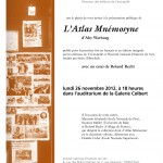 Présentation publique de l’édition de L’Atlas Mnémosyne d’Aby Warburg