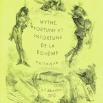 Colloque : « Mythe, fortune et infortune de la bohème »