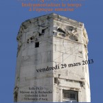 Journée d’étude : « Horologia et Solaria. Instrumentaliser le temps à l’époque romaine »