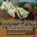 Colloque : « L’Académie de France à Rome et la culture européenne du Grand Tour »