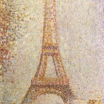 Georges Seurat (1859-1891) - La tour Eiffel - Huile sur panneau - 1889 - Fine Arts Museum - San Francisco