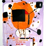 Jean-Michel Alberola, Flottaison, lithographie en couleurs, item éditions, 2009