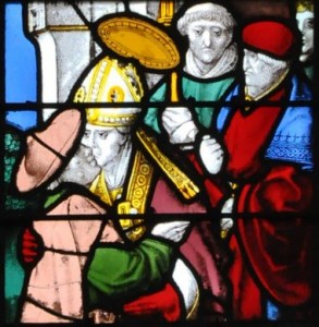 Arnoult de Nimègue, Vie de saint Martin, vers 1500, Rouen, Abbatiale Saint Ouen, collatéral nord