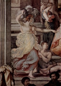 Francesco Salviati, fresque, 1538, Rome, San Giovanni Decollato, Oratorium