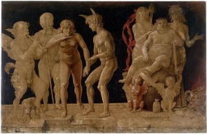 Andrea Mantegna, Allégorie du Vice et de la Vertu, 1490, Londres, British Museum