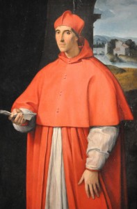 Raffaello Sanzio - Rittrato des cardinale Alessandro Farnese (15