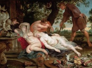 Rubens, Cimon et Iphigénie, vers 1617, Vienne