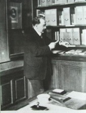 Henri Focillon à la Sorbonne en 1925