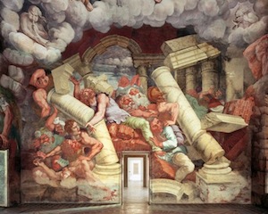 Giulio Romano, Salle des Géants, 1533-1535, Mantoue, Palazzo Te