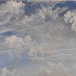 John Constable, Etude de nuages cirrus, vers 1822, Londres