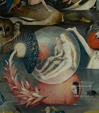 Bosch, Le Jardin des délices, détail