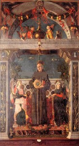 Mantegna,_san_bernardino_tra_angeli