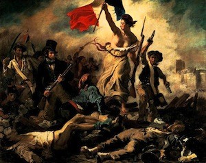Eugène Delacroix, La liberté guidant le peuple, 1830
