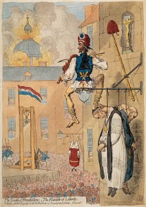 James Gillray, The Zenith of French Glory“, 12.02.1793