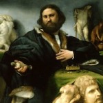 Lorenzo Lotto, Portrait d'Andrea Odoni, 1527, Londres