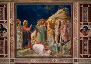Giotto, La Résurrection de Lazare, 1304-06, Padoue, Chapelle Scrovegni