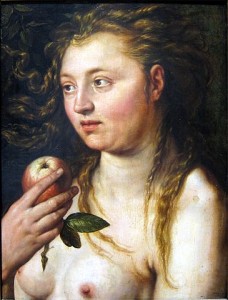 goltzius, Eve, 1613, musée de Strasbourg