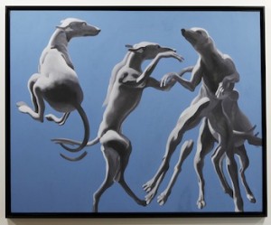 Henri Cueco, Les chiens qui sautent, 1994