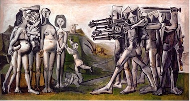 Pablo Picasso, Massacre en Corée, 1592, Paris