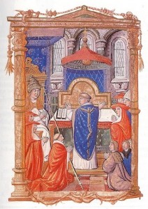 Codex Rawlinson A417, f.37v, Oxford - manuscrit français du XVe siècle