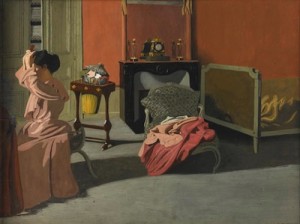 Félix Vallotton, Femme se coiffant, 1900, Orsay