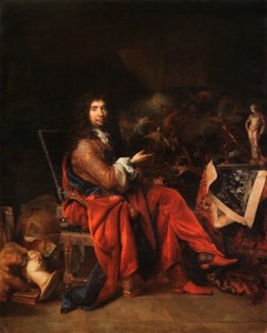 Nicolas de Largillière. Portrait de Charles Le Brun, 1683-1686