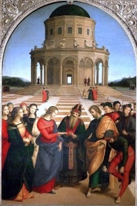 Raphaël, Le Mariage de la Vierge, 1504